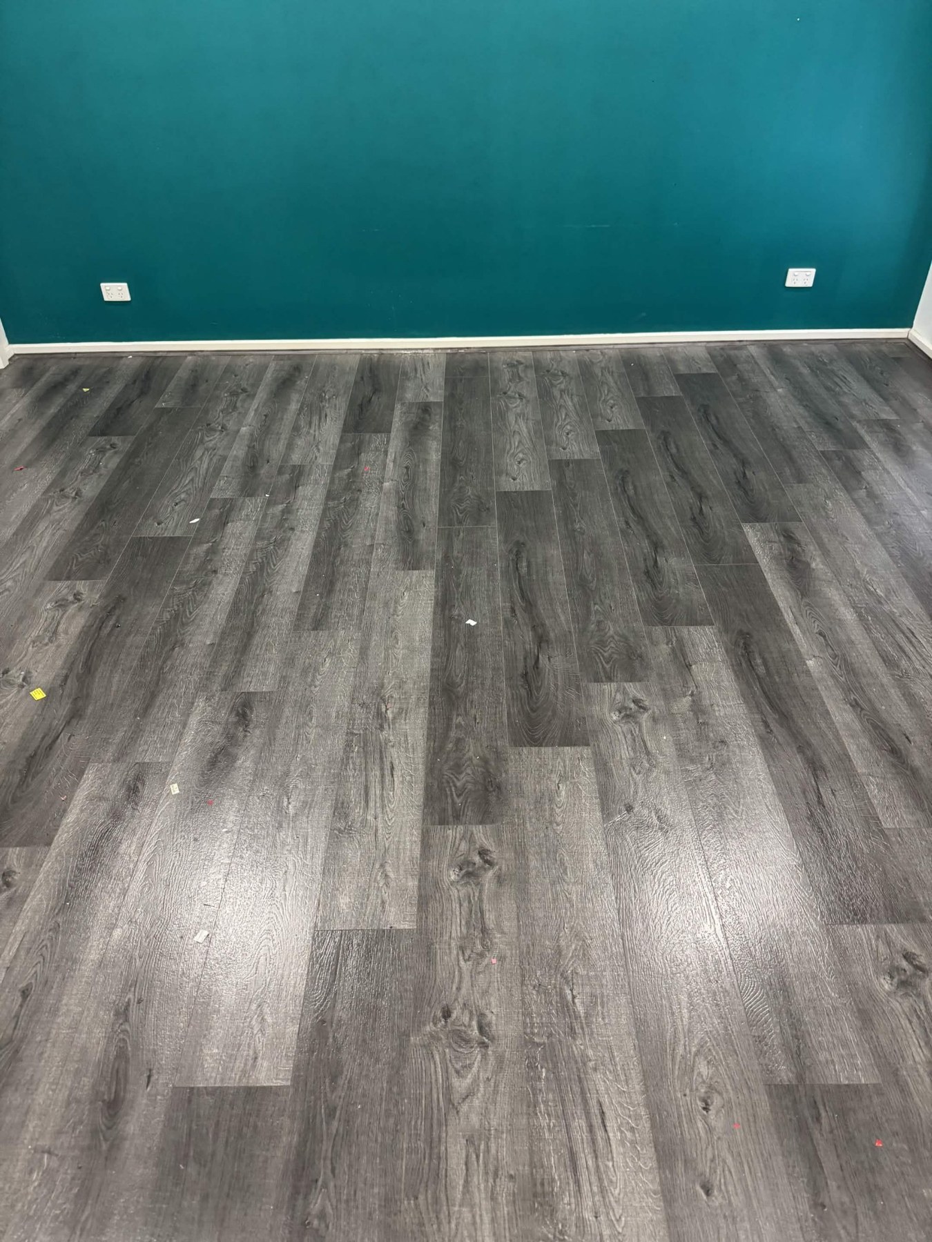 Dark hybrid flooring example